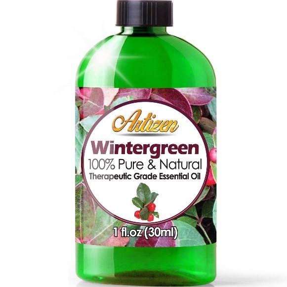 Recalled 1 ounce bottle of Wintergreen essential oil