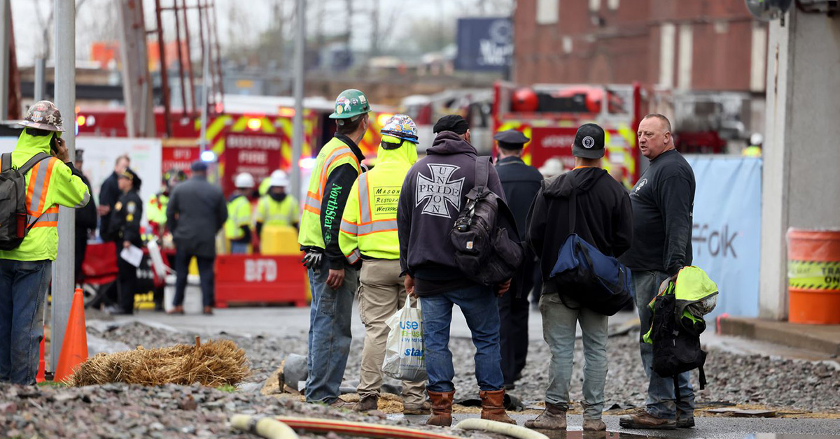 Collapse of buildings catwalk injures 3 workers in South Boston construction accident litigation