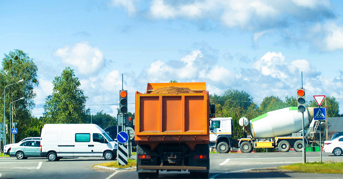 Red light accident at a Massachusetts intersection Red light accident at a Massachusetts intersection